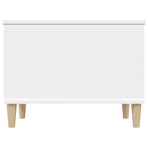 Mesa de Centro, Mesa baixa, 60x44,5x45 cm derivados de madeira branco
