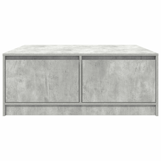 Mesa de Centro, Mesa baixa, com gavetas 100x100x40 cm cinzento-cimento