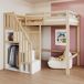 Cama alta para niños Cama alta para niños Natural