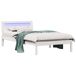 Estructura de cama individual para adultos Estructura de cama individual para adultos Blanco