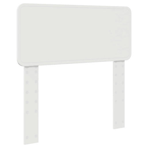 Estrutura de cama de solteiro para adultos - Branco 90 x 190 cm Madeira de Pinheiro Sólida