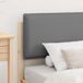 Estructura de cama simple para adultos 85x205 Estructura de cama simple para adultos 85x205 Blanco/ Gris Claro