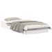 Estructura de cama individual para adultos Estructura de cama individual para adultos Blanco