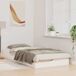 Estructura de cama individual para adultos Estructura de cama individual para adultos Blanco