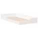 Estructura de cama individual para adultos Estructura de cama individual para adultos Blanco