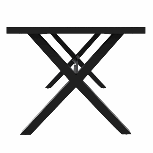 Conjunto de sofá de jardim moderno - estrutura de ferro, braços trançados, inclui almofadas, conjunto para lazer e reuniões - Preto e Natural