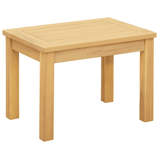 Mesa de Centro, Mesa baixa, Acácia clara 50 x 35 x 36 cm