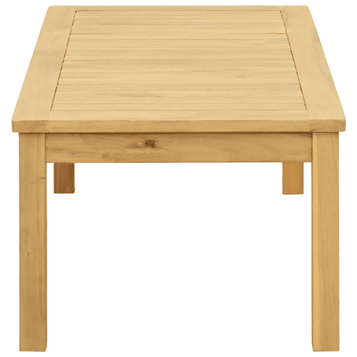 Mesa de Centro, Mesa baixa, Acácia clara 90 x 50 x 36 cm