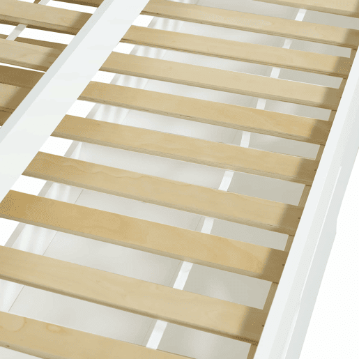 Cama extra 200x90190x90 - com estrado deslizante e 2 gavetas de arrumação - branco