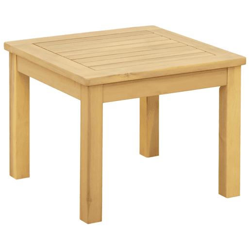 Mesa de Centro, Mesa baixa, Acácia clara 45 x 45 x 36 cm