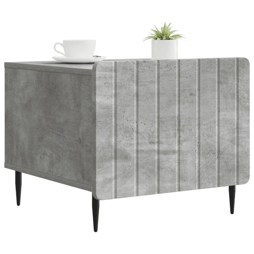 Mesa de Centro, Mesa baixa, com gaveta Cinzento Cimento 49 x 50 x 42 cm