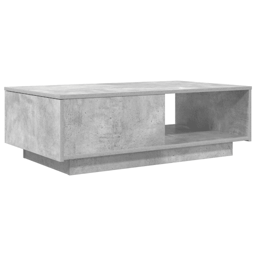 Mesa de Centro, Mesa baixa, Cinzento 95 x 55 x 31 cm Madeira processada