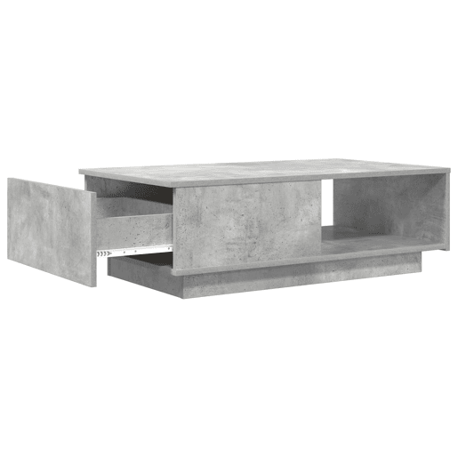 Mesa de Centro, Mesa baixa, Cinzento 95 x 55 x 31 cm Madeira processada
