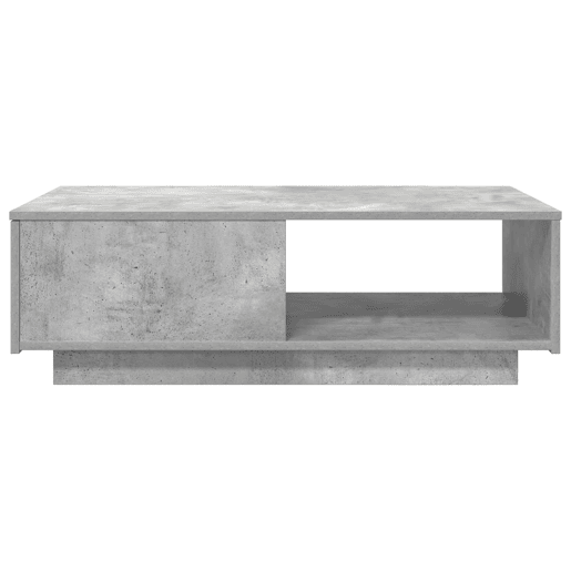 Mesa de Centro, Mesa baixa, Cinzento 95 x 55 x 31 cm Madeira processada