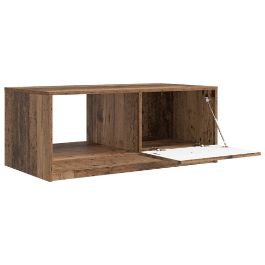 Mesa de Centro, Mesa baixa, Madeira antiga 90 x 50 x 37 cm