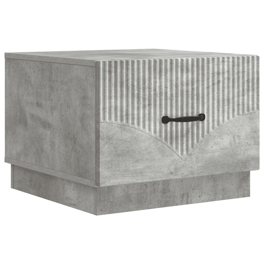 Mesa de Centro, Mesa baixa, com gaveta Cinzento Cimento 49 x 50 x 37 cm