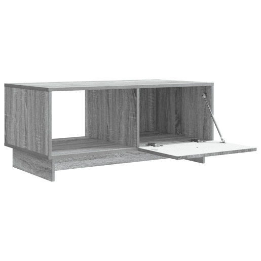 Mesa de Centro, Mesa baixa, Sonoma Cinzento 90 x 50 x 40 cm
