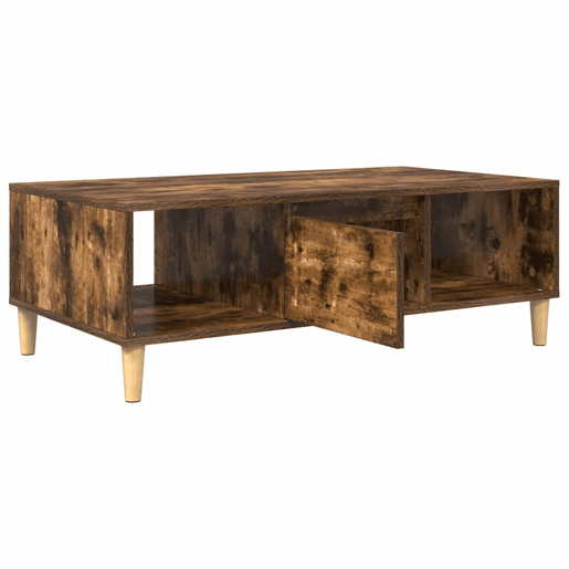 Mesa de Centro, Mesa baixa, Carvalho Defumado 102 x 55 x 35 cm