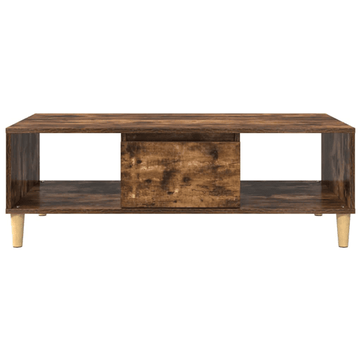 Mesa de Centro, Mesa baixa, Carvalho Defumado 102 x 55 x 35 cm