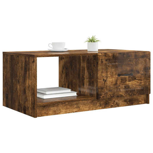 Mesa de Centro, Mesa baixa, Carvalho Fumado 90 x 50 x 37 cm