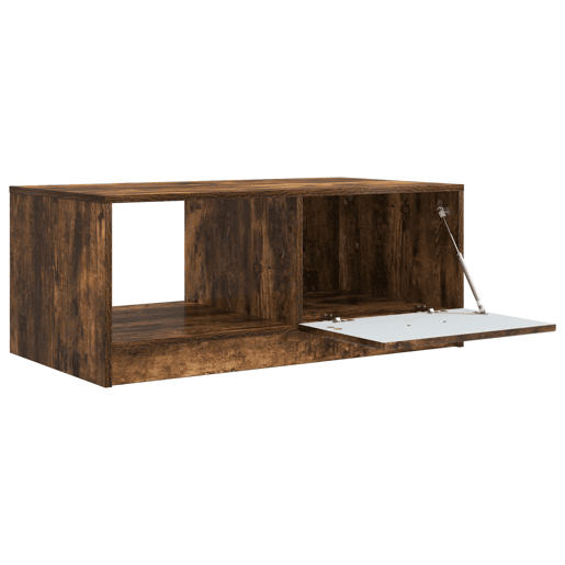 Mesa de Centro, Mesa baixa, Carvalho Fumado 90 x 50 x 37 cm