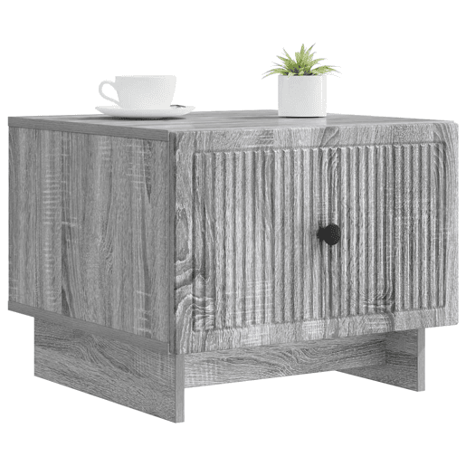 Mesa de Centro, Mesa baixa, com gaveta Sonoma Cinzento 49 x 50 x 40 cm