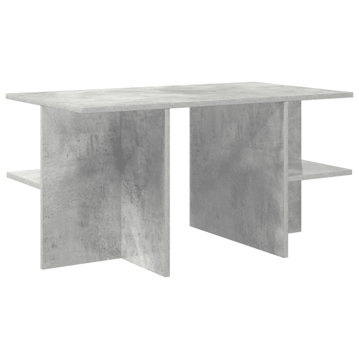 Mesa de Centro, Mesa baixa, Cinzento Cimento 87 x 50 x 45 cm