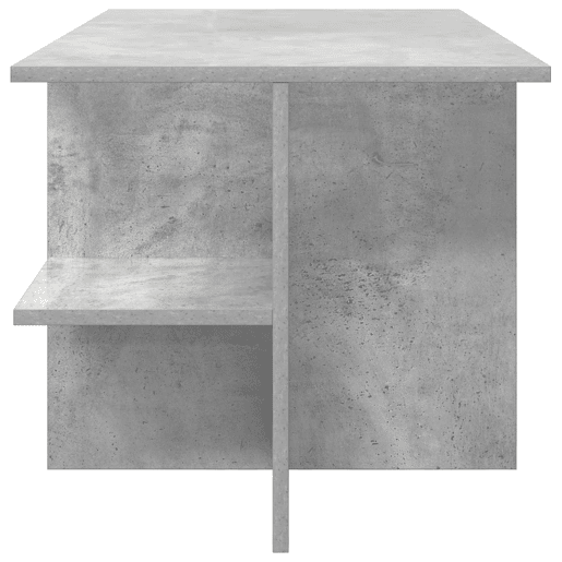 Mesa de Centro, Mesa baixa, Cinzento Cimento 87 x 50 x 45 cm
