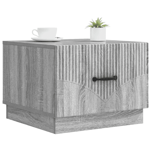 Mesa de Centro, Mesa baixa, com gaveta Sonoma Cinzento 49 x 50 x 37 cm