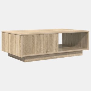 Mesa de Centro, Mesa baixa, com gaveta Carvalho Sonoma 95 x 55 x 31 cm