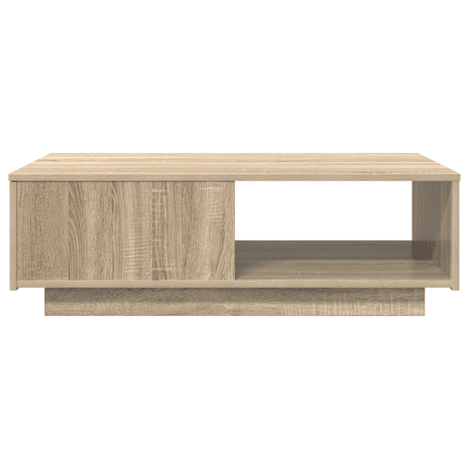 Mesa de Centro, Mesa baixa, com gaveta Carvalho Sonoma 95 x 55 x 31 cm