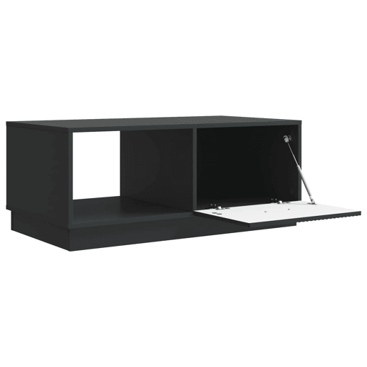 Mesa de Centro, Mesa baixa, Preto 90 x 50 x 37 cm Derivados de Madeira