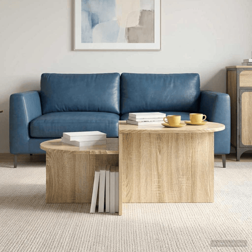 Mesa de Centro, Mesa baixa, Carvalho Sonoma 100 x 50 x 40 cm