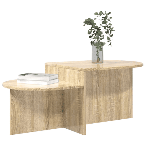 Mesa de Centro, Mesa baixa, Carvalho Sonoma 100 x 50 x 40 cm