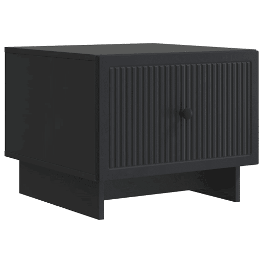 Mesa de Centro, Mesa baixa, Preto 49 x 50 x 40 cm Derivados de Madeira