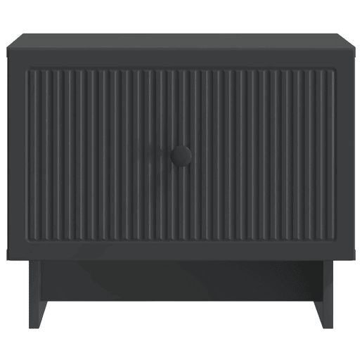 Mesa de Centro, Mesa baixa, Preto 49 x 50 x 40 cm Derivados de Madeira
