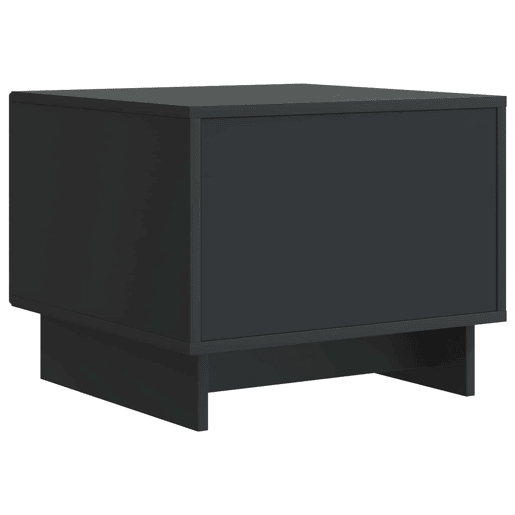 Mesa de Centro, Mesa baixa, Preto 49 x 50 x 40 cm Derivados de Madeira