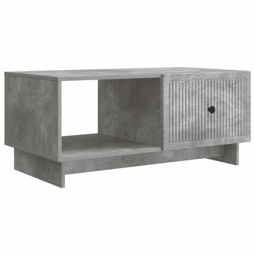 Mesa de Centro, Mesa baixa, Cinzento Cimento 90 x 50 x 40 cm
