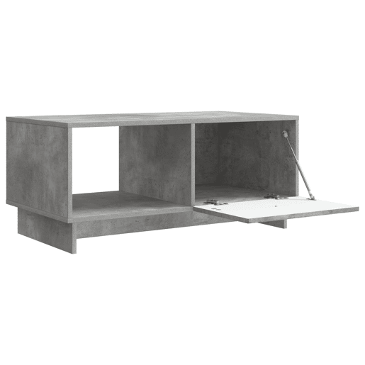 Mesa de Centro, Mesa baixa, Cinzento Cimento 90 x 50 x 40 cm
