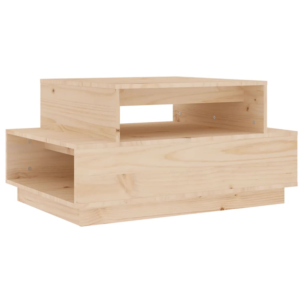 mesa de cafe - mesa de centro de madera maciza de pino 80x55x405 cm