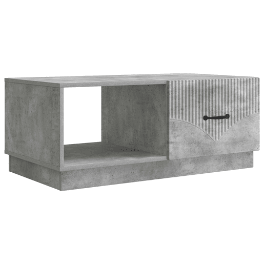 Mesa de Centro, Mesa baixa, Cinzento Cimento 90 x 50 x 37 cm