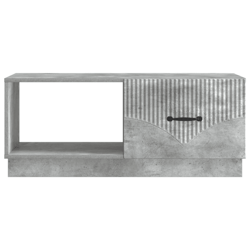 Mesa de Centro, Mesa baixa, Cinzento Cimento 90 x 50 x 37 cm