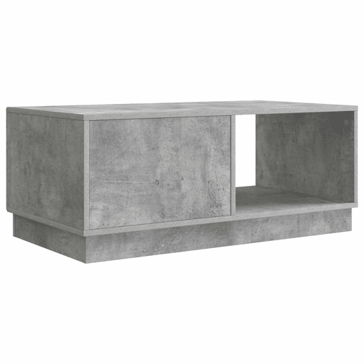 Mesa de Centro, Mesa baixa, Cinzento Cimento 90 x 50 x 37 cm