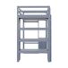 Cama alta para niños 95x205 Cama alta para niños 95x205 Gris