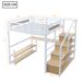 Cama alta para niños 145x255 Cama alta para niños 145x255 Blanco