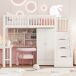 Cama alta para niños 251x96 Cama alta para niños 251x96 Blanco