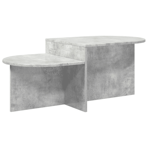 Mesa de Centro, Mesa baixa, Cinzento Cimento 100 x 50 x 40 cm