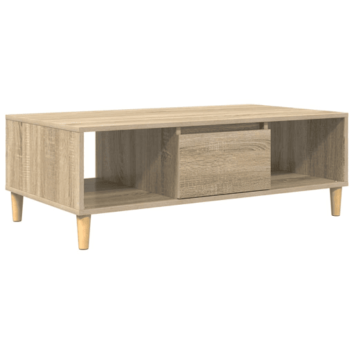 Mesa de Centro, Mesa baixa, Carvalho Sonoma 102 x 55 x 35 cm