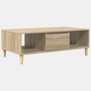 Mesa de Centro, Mesa baixa, Carvalho Sonoma 102 x 55 x 35 cm