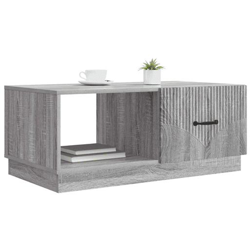 Mesa de Centro, Mesa baixa, Sonoma Cinzento 90 x 50 x 37 cm